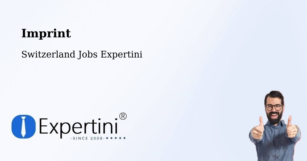 Imprint – Biel/Bienne - Switzerland Jobs Expertini